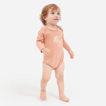Imagem de Body Infantil Estampado Cavalo Neném Country Bebê Agro Fofo Coração Ma