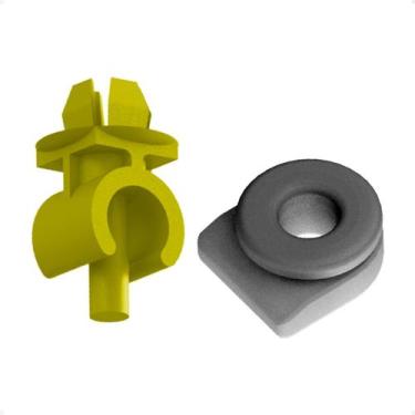 Imagem de Kit Haste Vareta Capô Vw Saveiro 2009 a 2012 - 1334512 - K42 - Volkswa