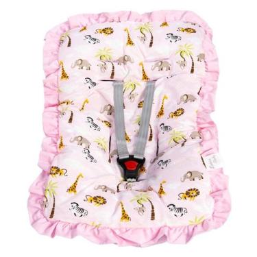 Imagem de Capa para Bebê Conforto - Laura Baby, Floresta Rosa