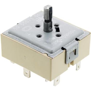 Imagem de ClimaTek O interruptor infinito de forno de fogão substitui GE General Electric Hotpoint RCA Kenmore Sears WB24T10153CM WB24T10153 50.55073.061 229C4709P004 1473855 WB27T10384 EA2339825 AP44 36378 3