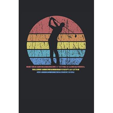 Imagem de Golf Spieler Golfen Retro Graphic Pattern Geschenk für Golfer: NOTIZBUCH - Lustiges Golf Liebe Ballsport Sport, Retro Geschenkidee - A5 (6x9) - 120 ... Sketch, Planer, Geburtstag, Gedanken, Idee