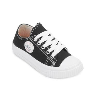 Imagem de Tênis Juvenil Pingo Doce BOT R.B676 Cor:Preto;Tamanho:31/32;Gênero:Feminino