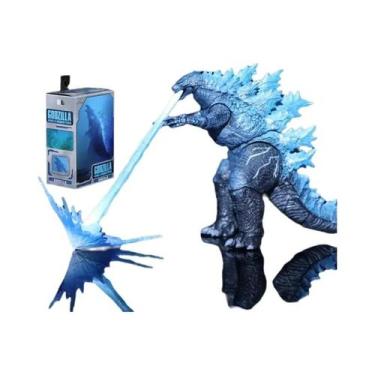 Imagem de Figura de Ação Godzilla Rei dos Monstros (16cm) - Rosa, Azul, Laranja 