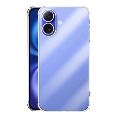 Imagem de Capinha Capa Antiquedas Flexível Compatível com iPhone 16 Plus 6.7"