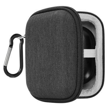 Imagem de Geekria Capa protetora para fones de ouvido compatível com Skullcandy DIME EVO/Dime 3, Sesh ANC Active, Jib True 2, Indy, Grind Fuel Replacement Hard Shell Bolsa de transporte de viagem (cinza escuro)