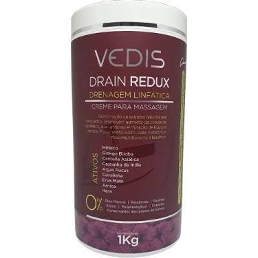 Imagem de Creme para Massagem Drain Redux - Drenagem Linfática, Vedis Cosméticos