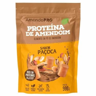 Imagem de Proteina de Amendoim - 900g Refil Paçoca - AmendoPro