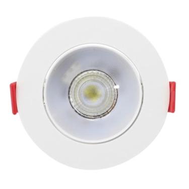 Imagem de Spot LED ECO 32726 Embutir Direcionável 5W, 3000K (Branco Quente), 390 lm, Bivolt (100-240V), Design Moderno e Discreto