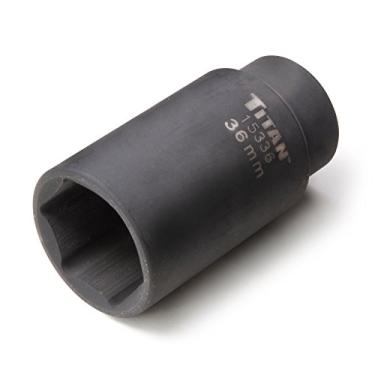 Imagem de Titan 15336 36 mm, soquete de porca de eixo de 6 pontos, 1 unidade