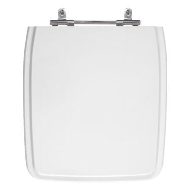 Imagem de Assento Sanitário Anturius Branco Tampa Para Vaso Luzarte Mdf Sicmol
