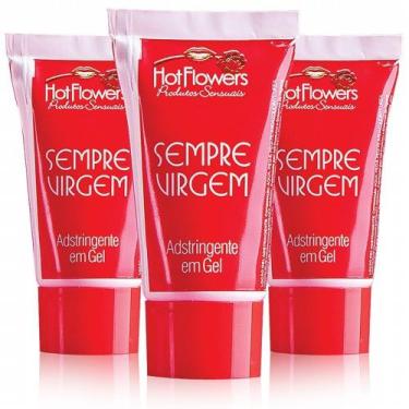 Imagem de Kit 3 Gel Adstringente Sempre Virgem 25g Hot Flowers