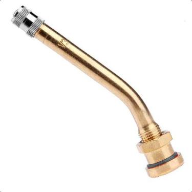 Imagem de Kit 100 Bicos Válvula 90mm P/ Pneu Sem Câmara Caminhão / Ônibus Roda 2