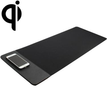 Imagem de Carregador sem fio Mouse Pad de computador QI Lighting 79x30cm - Light