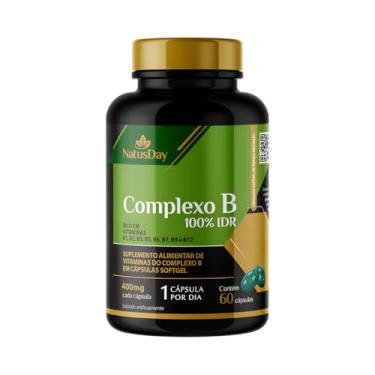 Imagem de Complexo B 100% IDR - 60 Cápsulas SoftGel - Vitaminas do complexo B que auxilia na concentração e memória