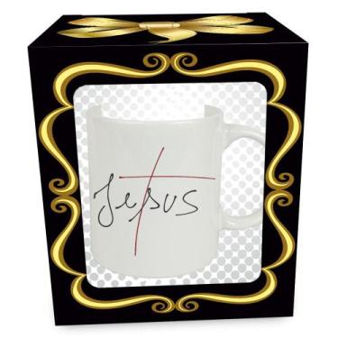 Imagem de Caneca Evangélica Branca Sortida 320mL - Cerâmica Regina