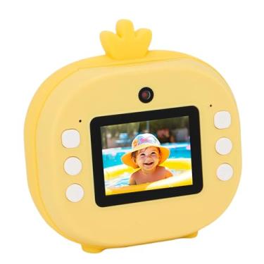 Imagem de Luocute 48MP Câmera Infantil Impressão Instantânea Com 2 Rolos de Papel de Papel Traseiro Traseiro de Câmeras Duplas HD Impressão Térmica Photo Black and White Presentes