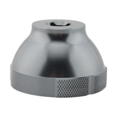 Imagem de YIJU Ferramenta de instalação e remoção de movimento central de bicicleta de 16 entalhes de 44 mm para BBT-69.2 XT BB70 BB5700, Cinza