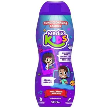 Imagem de Condicionador Infantil Medix Kids Cachos 500ml