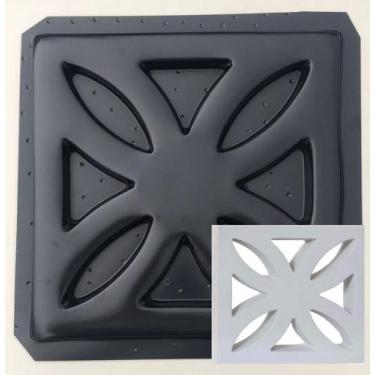 Imagem de Forma Vazado Abs 1,5mm Cobogó Mod. 112 - gardem