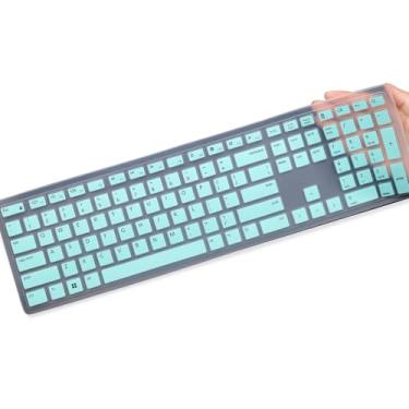 Imagem de Capa de teclado para teclado Dell Pro KM5221W KM7321W e Pro KB500, protetor de capa de teclado para desktop Dell Pro KM5221W - Hotblue