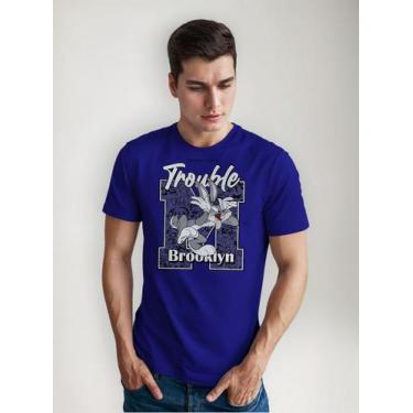 Imagem de Camiseta Masculina Manga Curta Em Algodão Looney Tunes - mistermah, Az