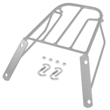 Imagem de Bagageiro de Moto Pro Tork Aço Maciço Preso na Alça Ybr 125 2000 à 200