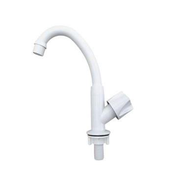 Imagem de Torneira 1/4 de Volta Mesa Cozinha Pia Plástico Resistente - DEPECIL
