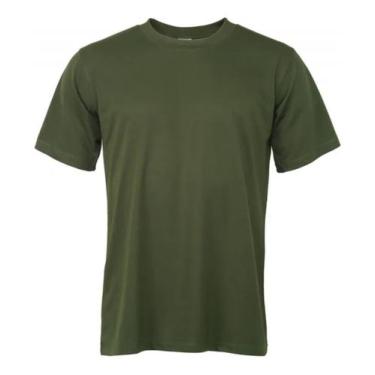 Imagem de Camiseta Algodão Cores P M G Gg - Hs, Verde, Escuro, P
