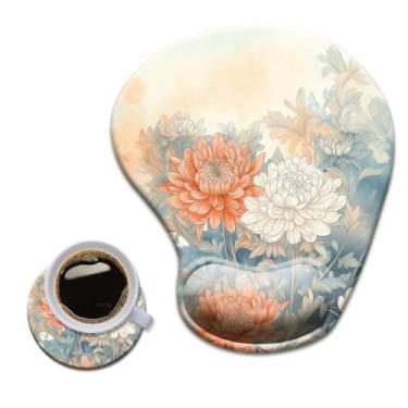 Imagem de HOPONY Mouse pad de gel para descanso de pulso - mousepad ergonômico para escritório com suporte de pulso - antiderrapante, acessórios de mesa de design para decoração de casa e jogos 100