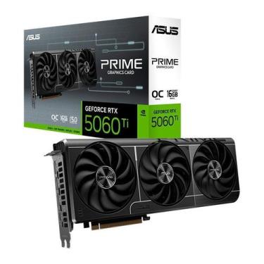 Imagem de Placa de Video Asus GeForce RTX 5060 Ti Prime OC Edition, 16GB, GDDR7,
