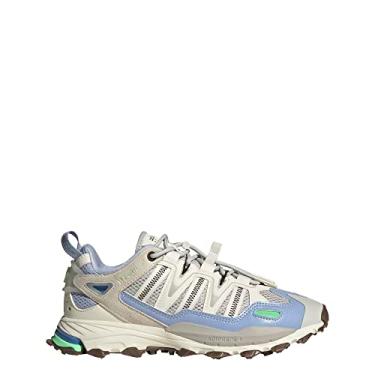 Imagem de adidas Tênis unissex Hyperturf Adventure – Estilo de vida, atlético e tênis, Cinza / Off White / Blue Dawn, 8