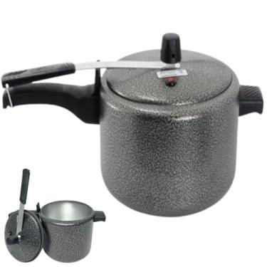 Imagem de Panela De Pressao 4,5L Com Ótima Pressão Capacidade 4,5L Polida Ou Preta(Preta)