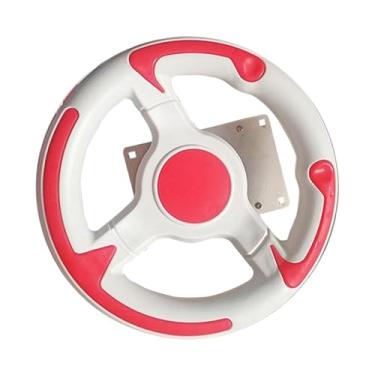 Imagem de Generic Componentes de volante para jogo de corrida infantil de 8,6 polegadas, acessório, controlador de direção simulado para máquina de fliperama multiuso, Sem Parafusos