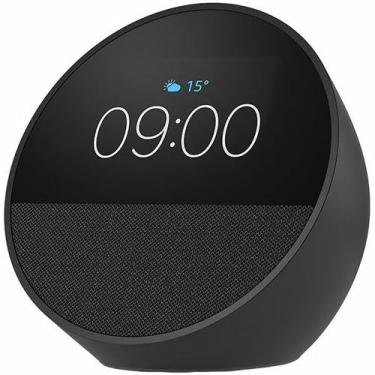 Imagem de Despertador Inteligente AMAZON Echo Spot BV84J9 de 2.83" com Wi-Fi e B