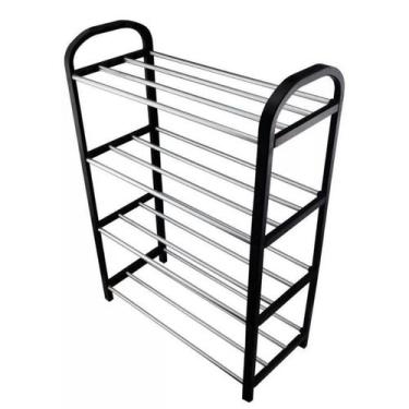 Imagem de Sapateira Organizador De Sapatos 4 Prateleiras 8 Pares - Sapateria 4 P