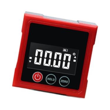 Imagem de IEUDNS Mini Transferidor, Localizador de ângulos, Localizador de ângulos Digital, Ferramentas para Marcenaria, Máquinas de Construção E Alvenaria, B magnético de 4 lados