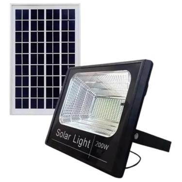Imagem de Refletor Solar 200w Luminária Economia De Energia