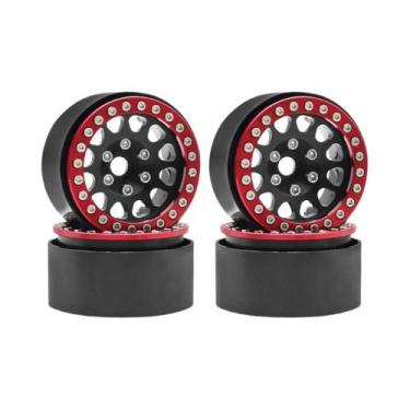 Imagem de Roda De Metal Beadlock Em Escala 1/10 Para Carros RC Redcat Hsp RC4wd 