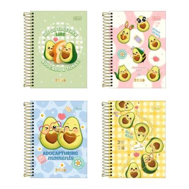 Imagem de Agenda espiral diária Abacute 2026 Tilibra