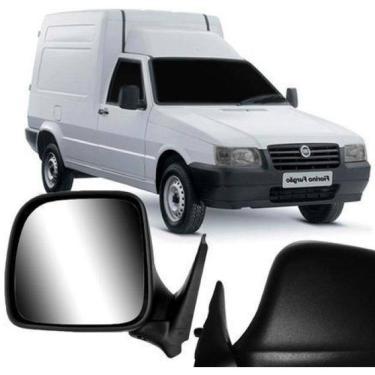 Imagem de Retrovisor Fiorino Fiat 2011 2012 2013 Regulagem Manual