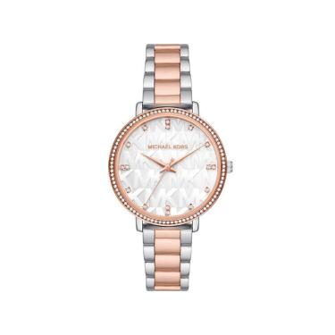 Imagem de Relógio Bicolor Prata Rose Feminino Michael Kors Mk4667/1Jn