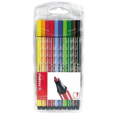 Imagem de Caneta hidr Pen 68 6810 estojo 10 unidade Stabilo