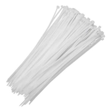 Imagem de Abraçadeira de Nylon Branca 190 x 4,8 mm com 50 Peças - 401055.50 - DU
