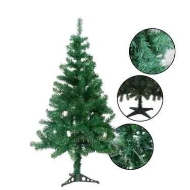 Imagem de Árvore de Natal Verde 50 Galhos Pinheiro 60cm Desmontável - 01Smart, V