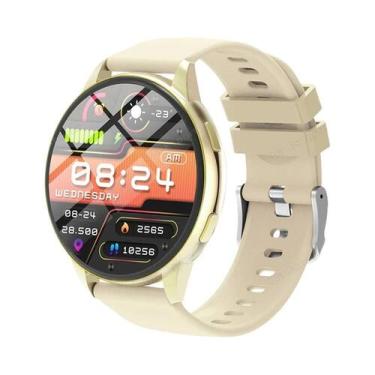 Imagem de Relógio Inteligente Feminino Com Chamada Bluetooth, Monitor De Frequên