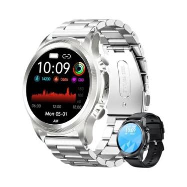 Imagem de Relógio Inteligente Profissional Masculino Com ECG, PPG, Monitoramento