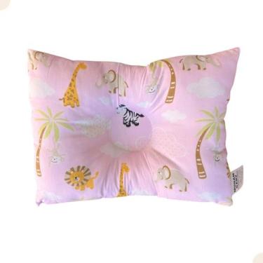 Imagem de Travesseiro Anatômico Bebê para Berço e Carrinho 27x37cm - Mudan Baby 