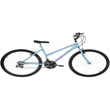Imagem de Bicicleta de Passeio Ultra Bikes Esporte Aro 26 Reforçada Freio V-Brake – 18 Marchas Azul Bebê