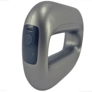 Imagem de Massageador Abdominal Lombar Recarregável – Emagrecimento, Massagem Vibratória, Cinto Ajustável, 5 Modos, Alívio Cólicas Estresse, Uso Casa Academia e Trabalho – Conforto Bem-Estar - Luiggi Presentes® (Cinza)