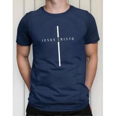 Imagem de Camiseta Camisa Adulto Feminina Masculina Algodão Gospel Evangélica Ca